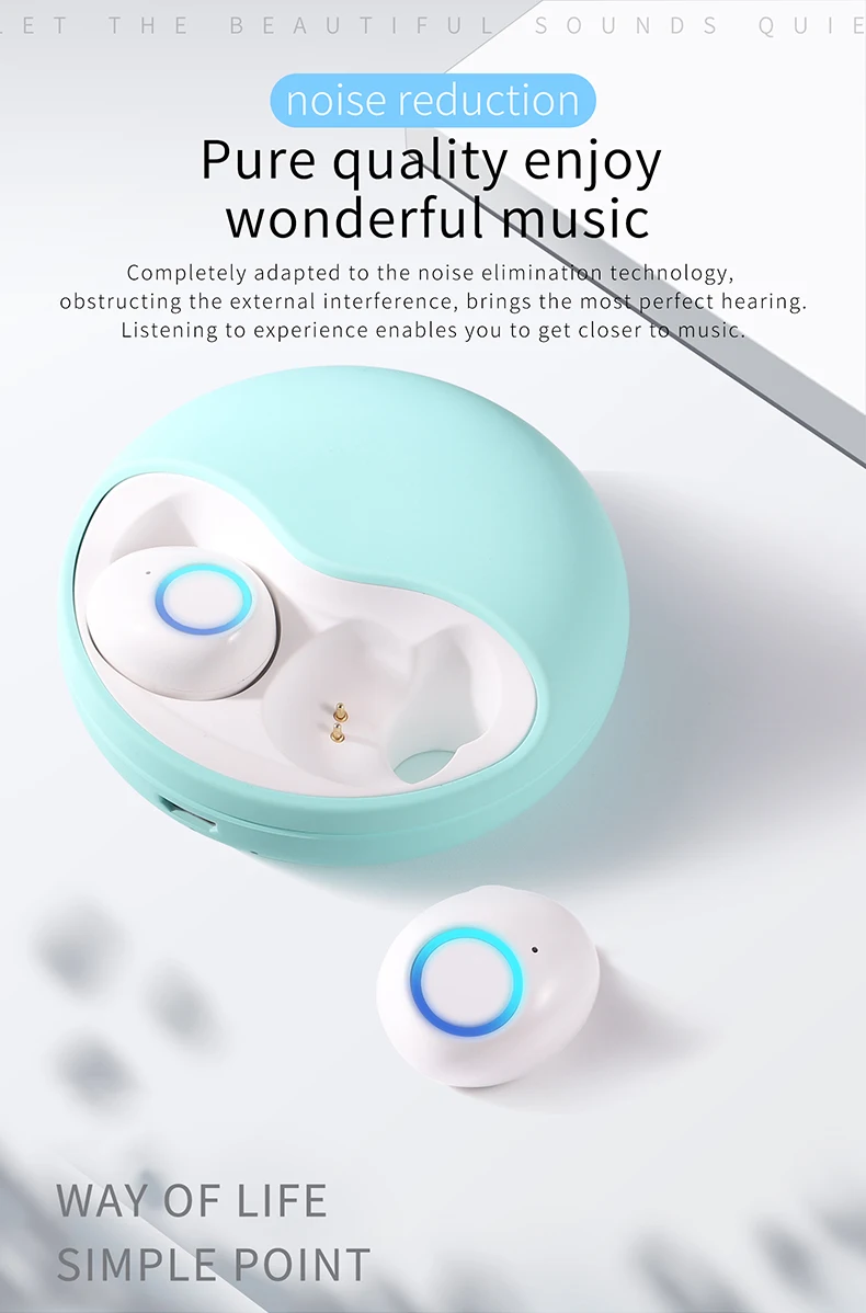 Гарнитура TWS настоящие беспроводные наушники Bluetooth наушники Handsfree переносной зарядный чехол Авто пара в ухо для iPhone samsung Xiaomi