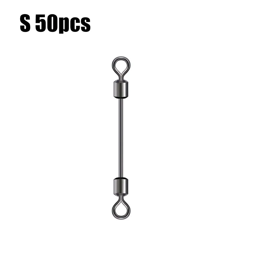 

Connector Rolling Swivel Fishing Hook Pike Rolling Swivel Swivels 50pcs