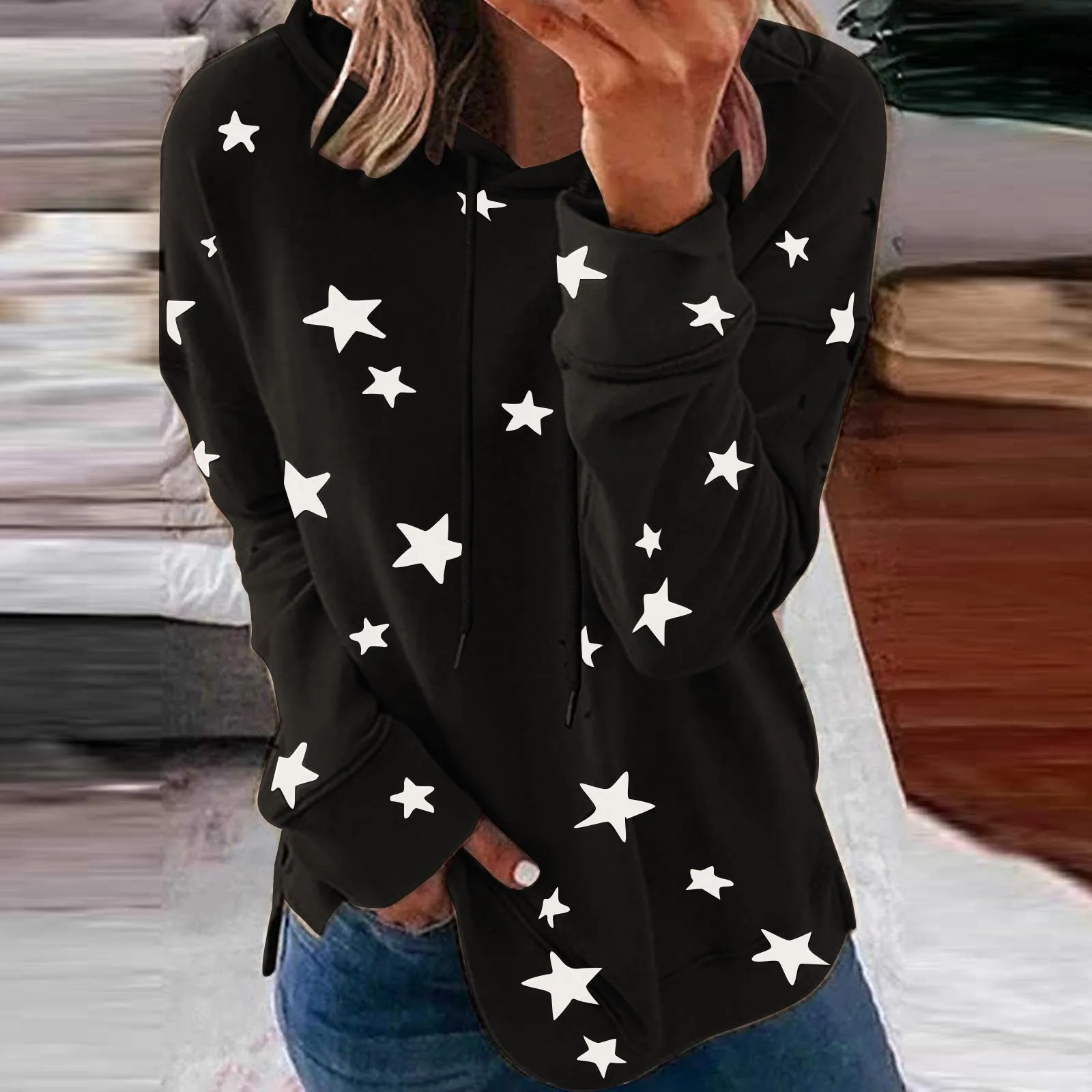 Женская одежда зимняя футболка оверсайз с длинным рукавом женские топы 2021 блузы