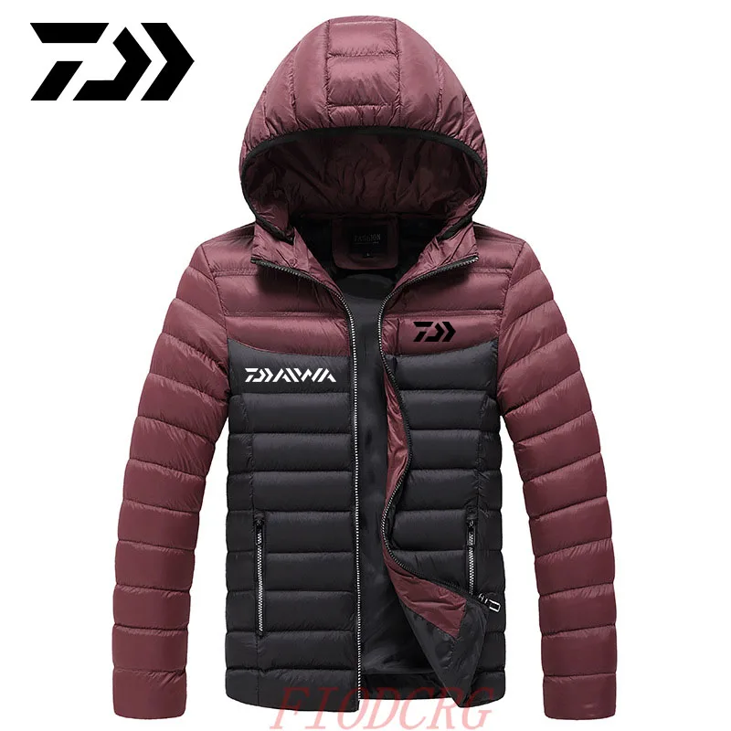 

Daiwa Fishing Jackets Down Jacket Autumn Boys Down Coat Light Down Jackets Winter Warm Outerwear Daiwa Keep Warm Fishing Clothes