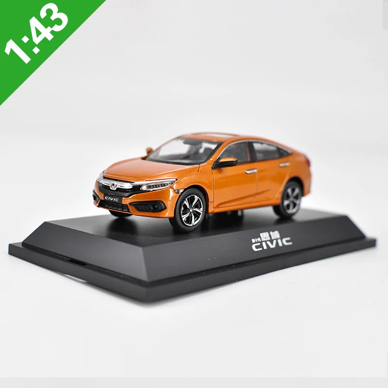 Оригинальная коробка 1:43 HONDA CIVIC модель автомобиля из сплава статическая