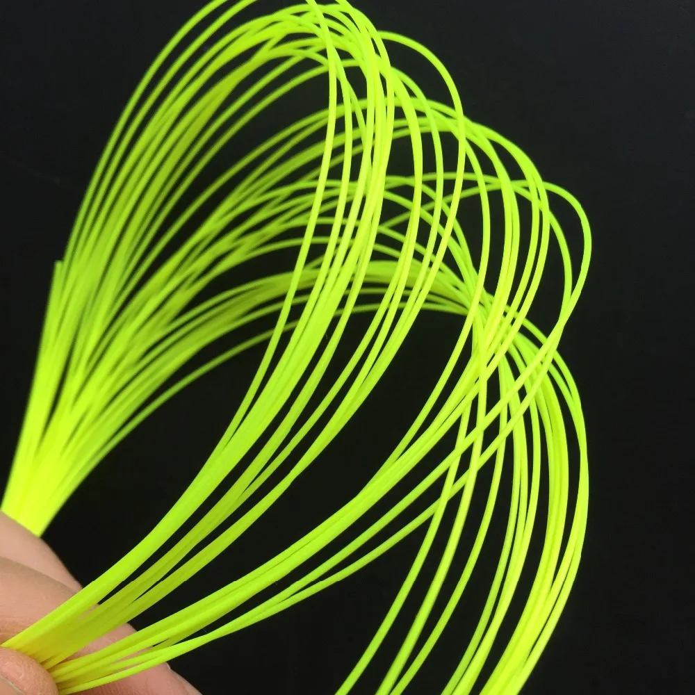 

Specal offer 10pcs/lot- Fluorescent Yellow String Badminton Racket String 22- 26 lbs Racquet Training String 10m Training String