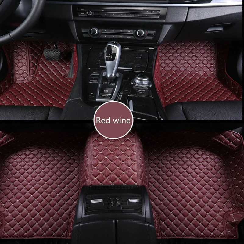Автомобильный напольный коврик ZRCGL на заказ для Volkswagen VW passat golf tiguan sharan jetta вариант