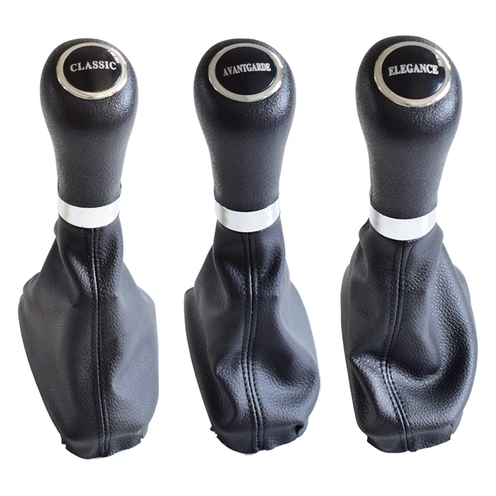 

Gear Shift Knob With Leather Boot Cover For Mercedes Benz C Class W203 W209 Automatic AT CLASSIC AVANTGARDE ELEGANCE
