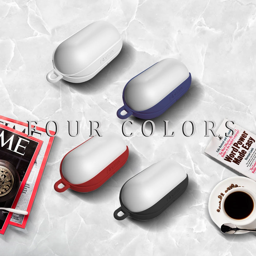 Новый силиконовый защитный чехол с крючком для наушников Samsung Galaxy Buds 2019