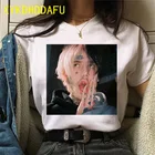 Женская футболка Lil Peep, модная футболка R.I.P Rap, крутая футболка Graphic Me and You, женская уличная одежда в стиле хип-хоп, топ, футболка с круглым вырезом ulzzang