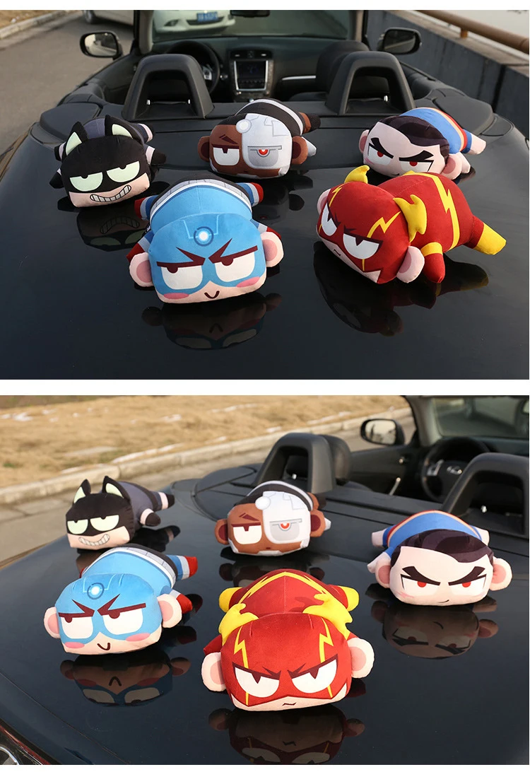 Car Air Freshener Bamboo Charcoal Bag Spiderman Super Hero Activated Carbon Odor Auto Decoration Ornaments Car Accessories