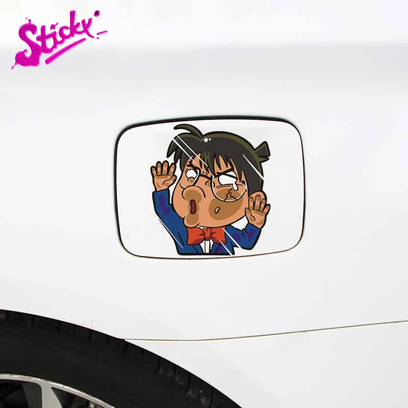 Липкий Забавный супер герой без лица человек глаз Стекло аниме Автомобильная