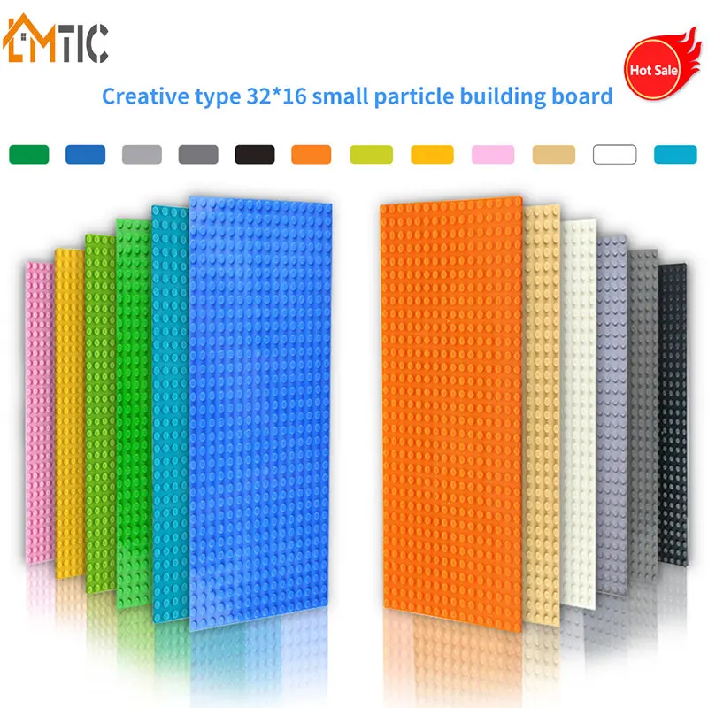 

Microparticle Base Plate Diy Building Blocks Compatible With New Classic Base Plates 16X32 Dots Toys For Children Kids Gifts