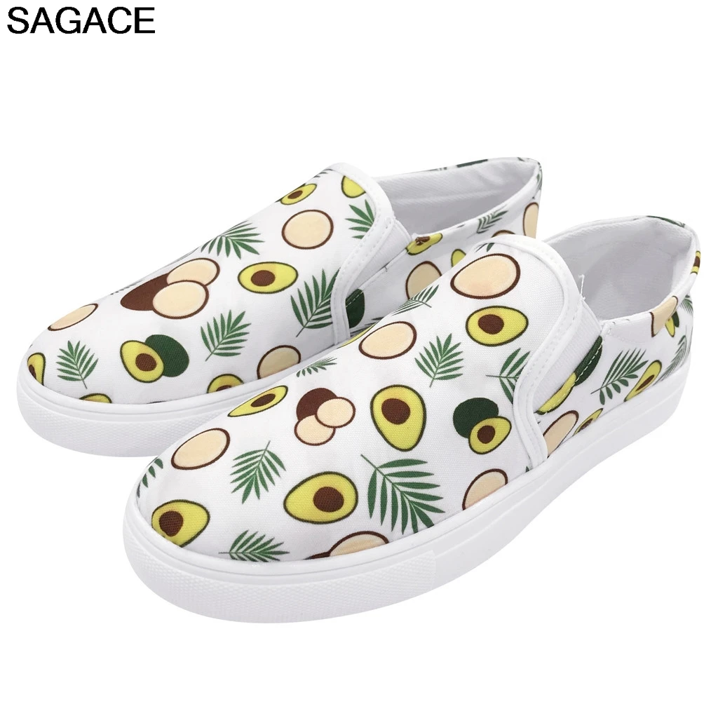 SAGACE кроссовки Модные дышащие туфли без застежки парусиновые на платформе