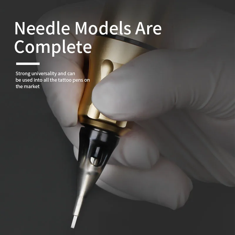

Needles RL RS RM M1 Disposable Sterilized Safety Tattoo Needle for Cartridge Machines Grips