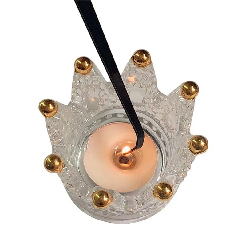 

3 in 1 Candle Accessory Set, Candle Wick Trimmer Candle Cutter, Candle Snuffer, Candle Wick Dipper