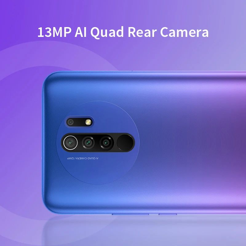 Сотовый телефон Xiaomi Redmi 9 глобальной версии 64 ГБ/128 Гб ПЗУ Восьмиядерный Helio G80