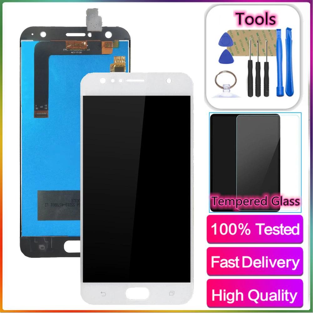 Для Asus Zenfone 4 Selfie ZD553KL ZB553KL X00LD ЖК дисплей + сенсорный экран дигитайзер в сборе