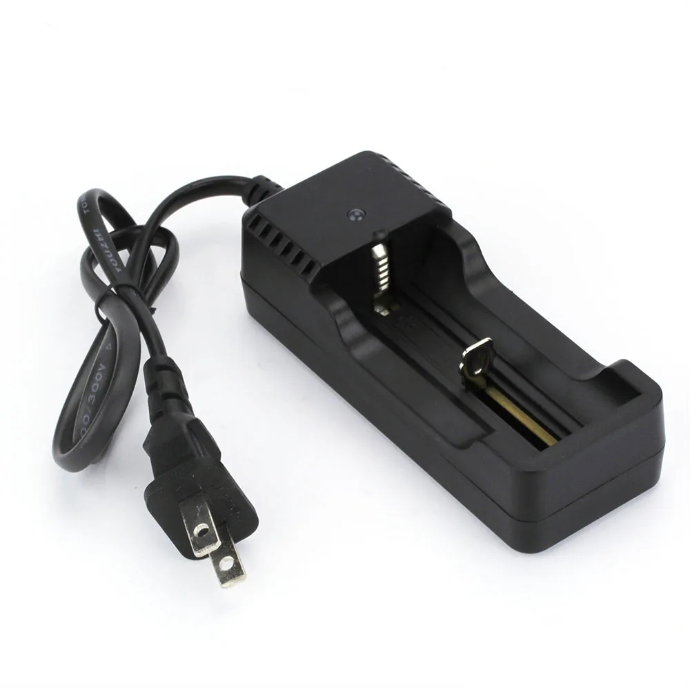 Катушка Отец Зарядное устройство 18650 US Plug с USB-кабелем Зарядные устройства для аккумуляторов 14500 18350 26650 Electronic Cigarette Mod on.