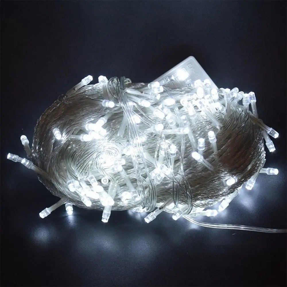 

220V 10M 100LED Fairy String Fairy Light Romantic Festival Outdoor Landscape Lamp Super Bright Durable Xmas Decor Garden Yard