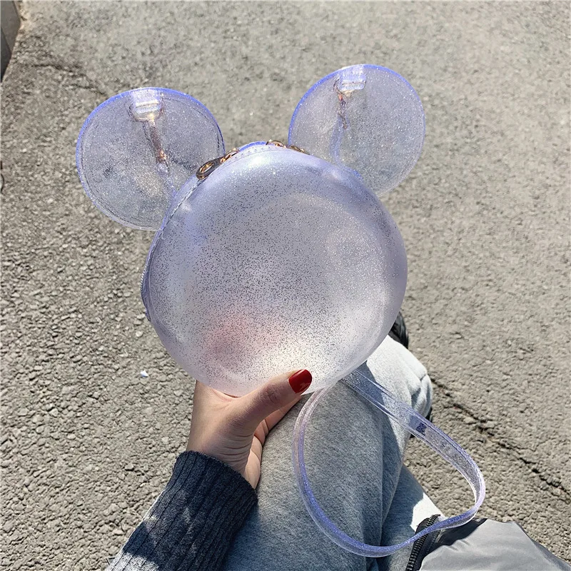 

Сумка женская, из ПВХ, прозрачная, водостойкая, 2020, Микки Маус сумки