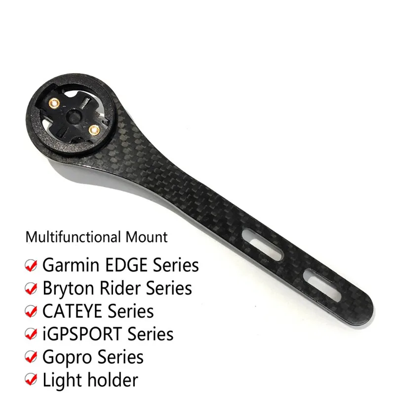 Дорожный велосипед углеродное крепление для компьютера держатель камеры Gopro
