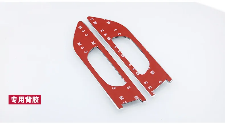 2 шт. автомобильный значок наклейка в форме лезвия на крыло боковая s для Kia Rio 4 2017