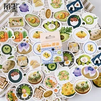 1pcsbox cute stationery stickers scrapbooking diary kawaii delicacy stickers diy vintage decorative stickers school supplies