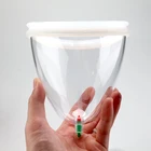 Насос для увеличения груди и ягодиц, вакуумные всасывающие банки, устройство для всасывания