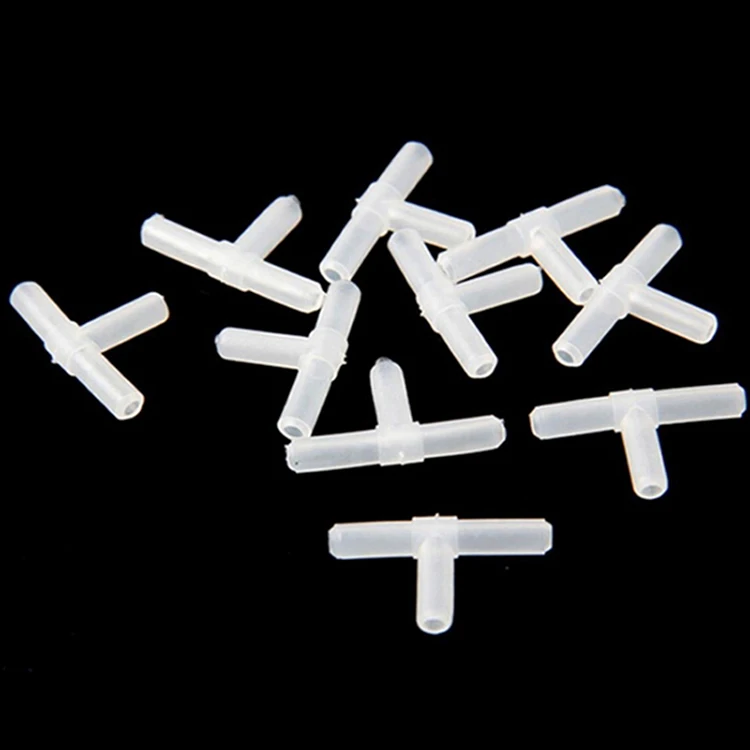 

10 PCS Plastic 3-Way Aquarium Air Pump Line Tubing Joints Connectors Pet Products Accessories
