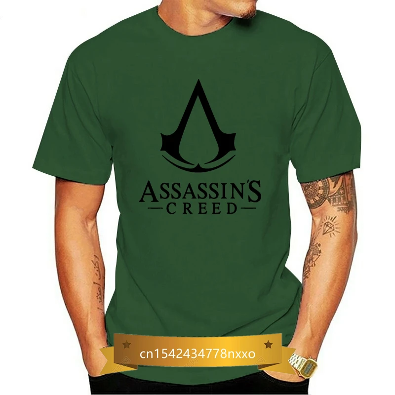 

Boutique Men T-shirt 2019 Summer Hot Cool Game Assasins Creed Unity Printed Tops Tees 100% Cotton Casual O-Neck T Shirt Cosplay