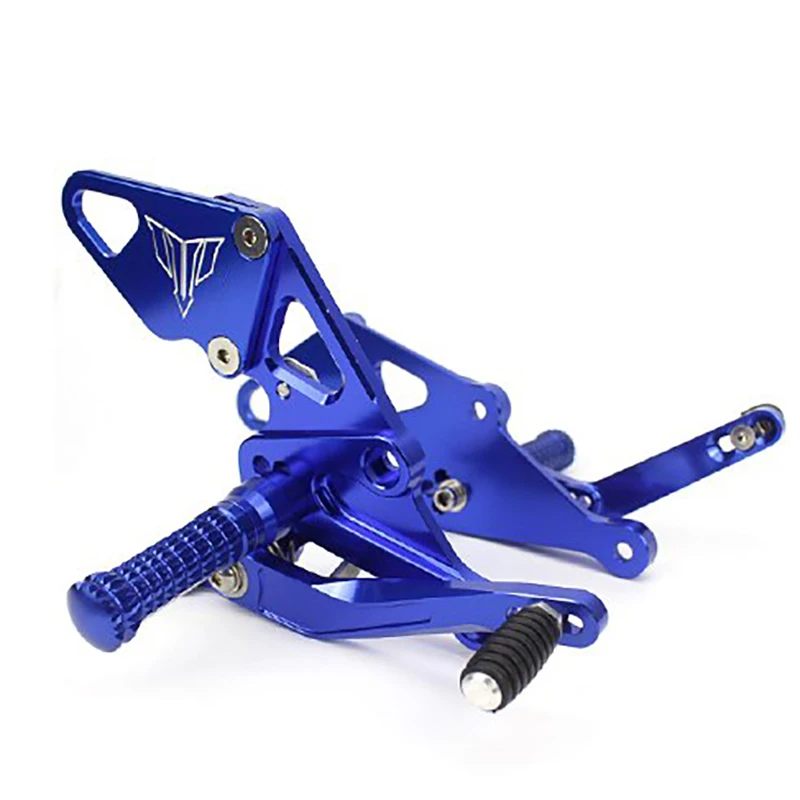 BDJ для Yamaha MT 07 FZ MT07 FZ07 2013 2014 2015 2016 2017 2018 ЧПУ Регулируемые Задние подножки отдых