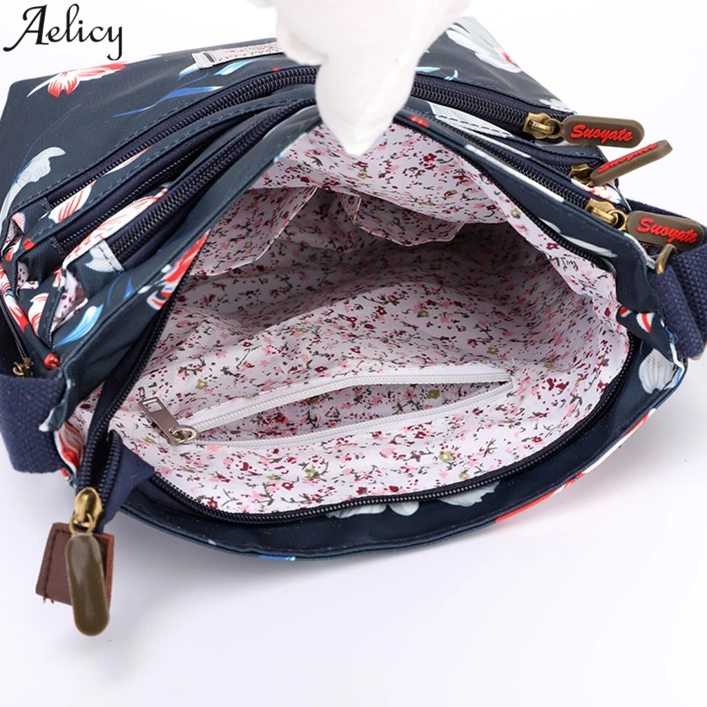 Aelicy нейлоновый принт кроссбоди женская мода Кантри Стиль Кроссбоди легкий