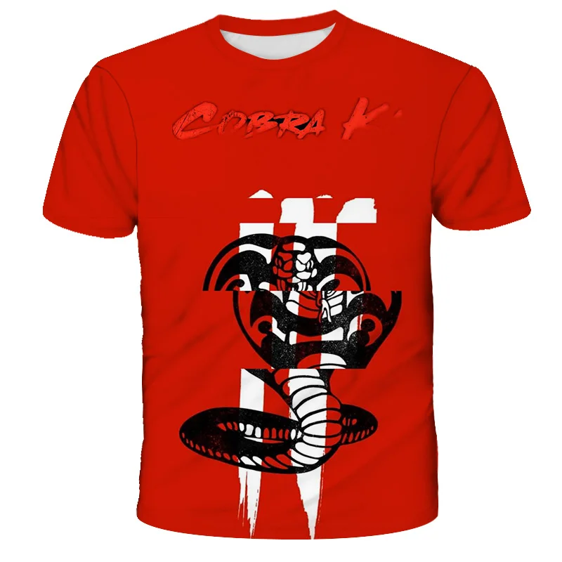 

Thailand has Viper Cobra KAI T-Shirt cotton O collar casual top and fun T-Shirt cotton fabric fashion clothing