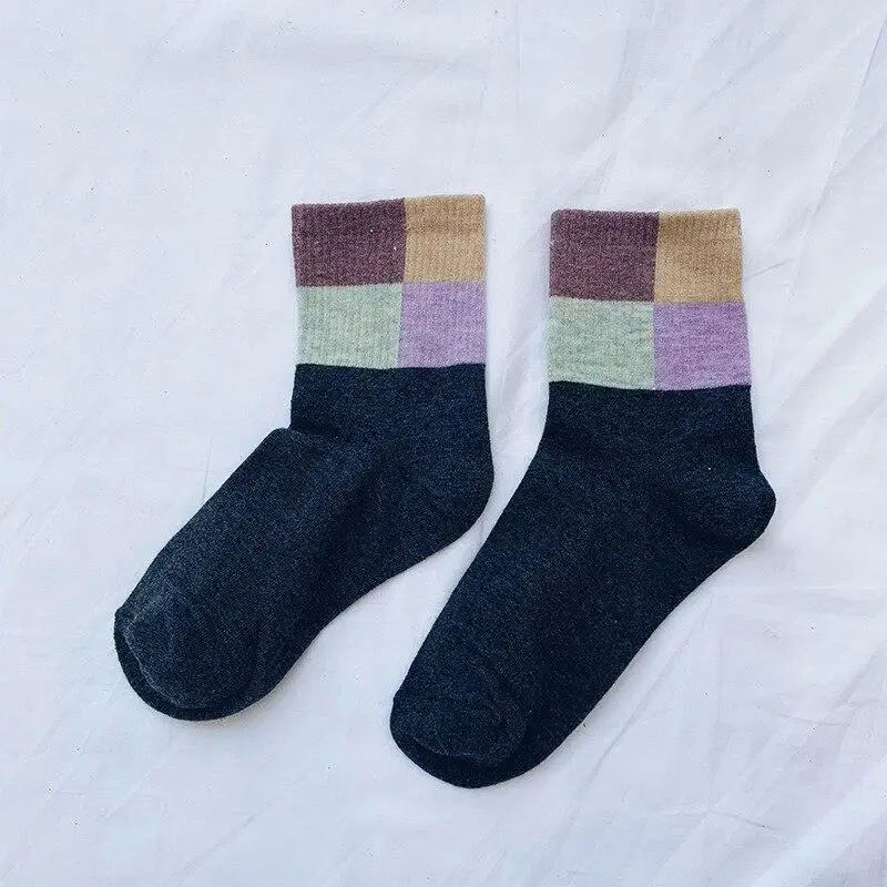 Новинка распродажа модные дизайнерские женские длинные носки Harajuku винтажное