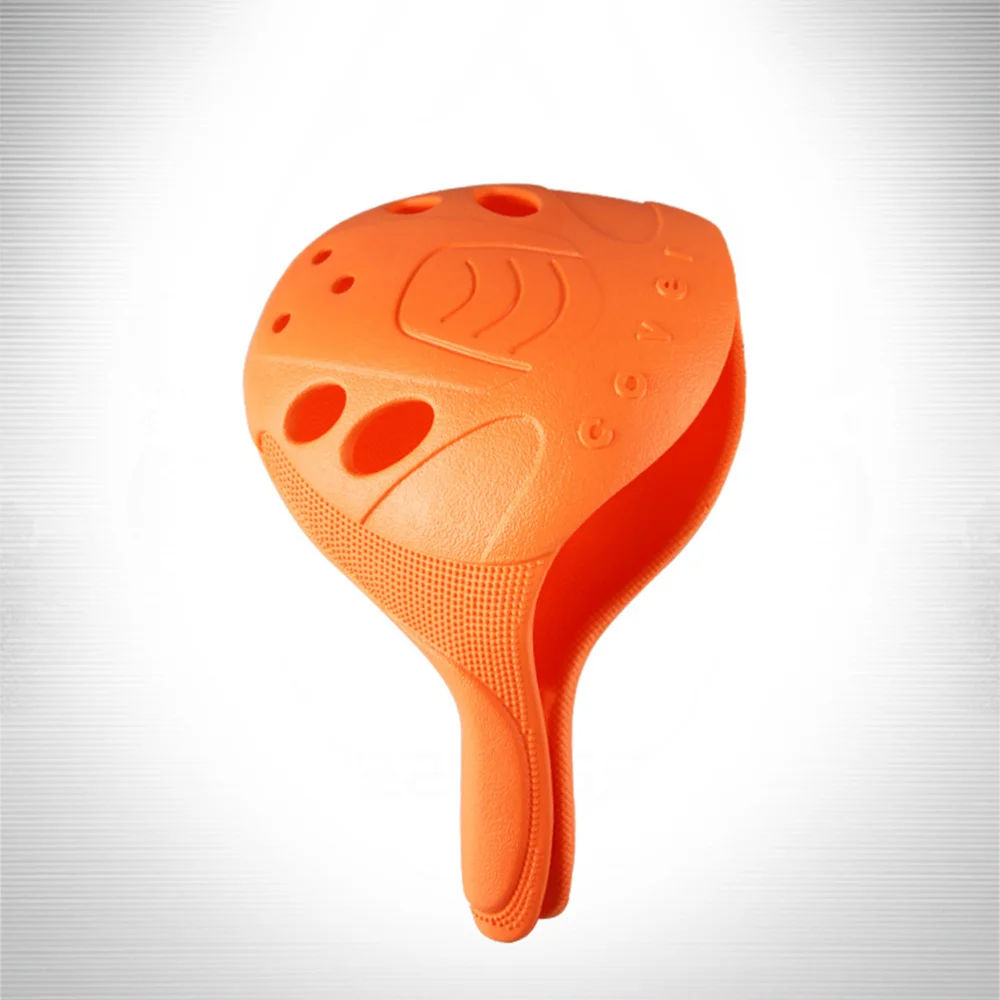 

1 Pc Driver Head Cover Easy to Use Washable Driver Cover Iron Head Protect Case Club Head Cover Golfer Equipment (Orange)