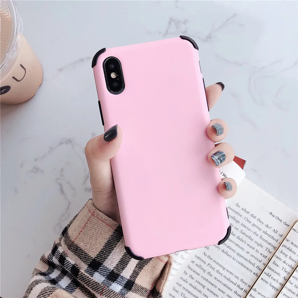 Full Protective Silicone case fundas carcasa For Apple iPhone X XR XS MAX 8 7 plus 6 6s rubber covers |