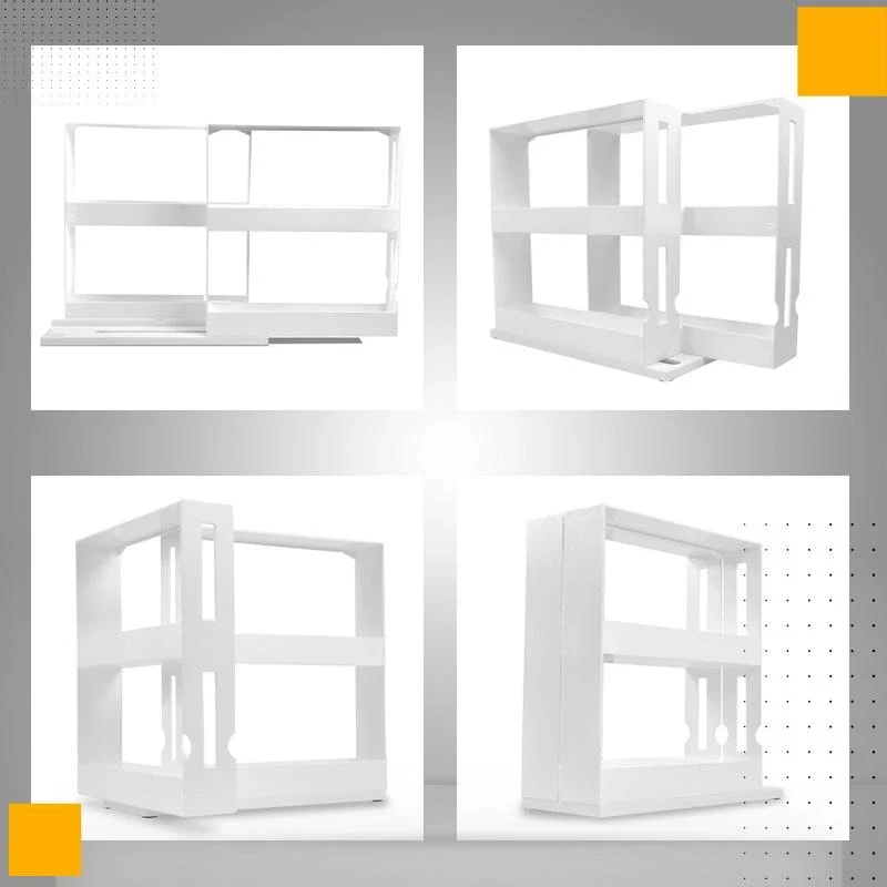 Многофункциональная вращающаяся полка для хранения кухонный органайзер специй