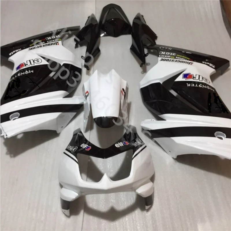 

Costom Fairing kit for Kawasaki Ninja ZX250R 08 09-14 ZX250R 2010-2011-2012-2013-2014 white black Fairings set