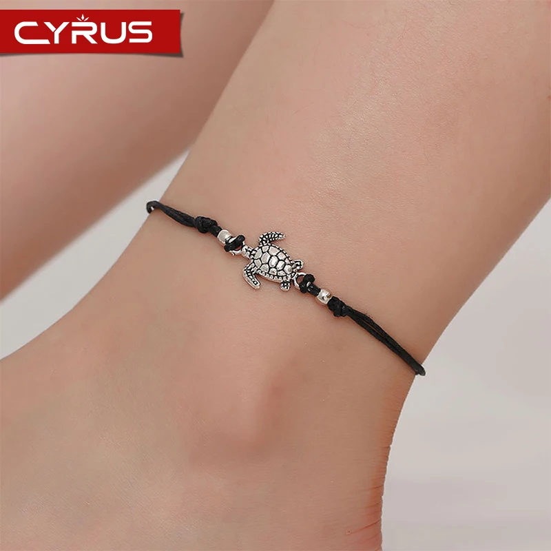 Простые браслеты ручной работы с морской черепахой для женщин многоцветные