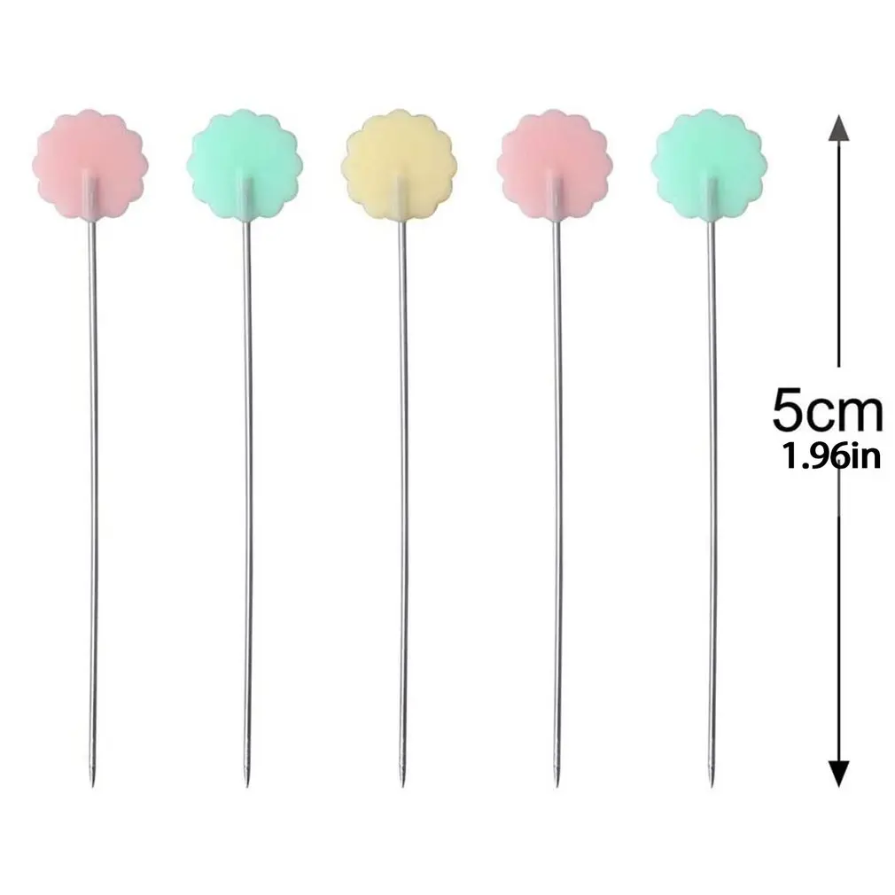 

Plum Blossom Pins Plastic Shaped Pins Flower Plum Buttons Pins Fixed Accessories Pointed Needles DIY Tool