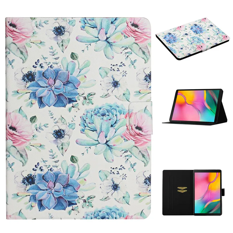 Умный чехол для планшета Samsung Galaxy Tab A 10 1 2016 T580 T585 подставка из искусственной кожи A6