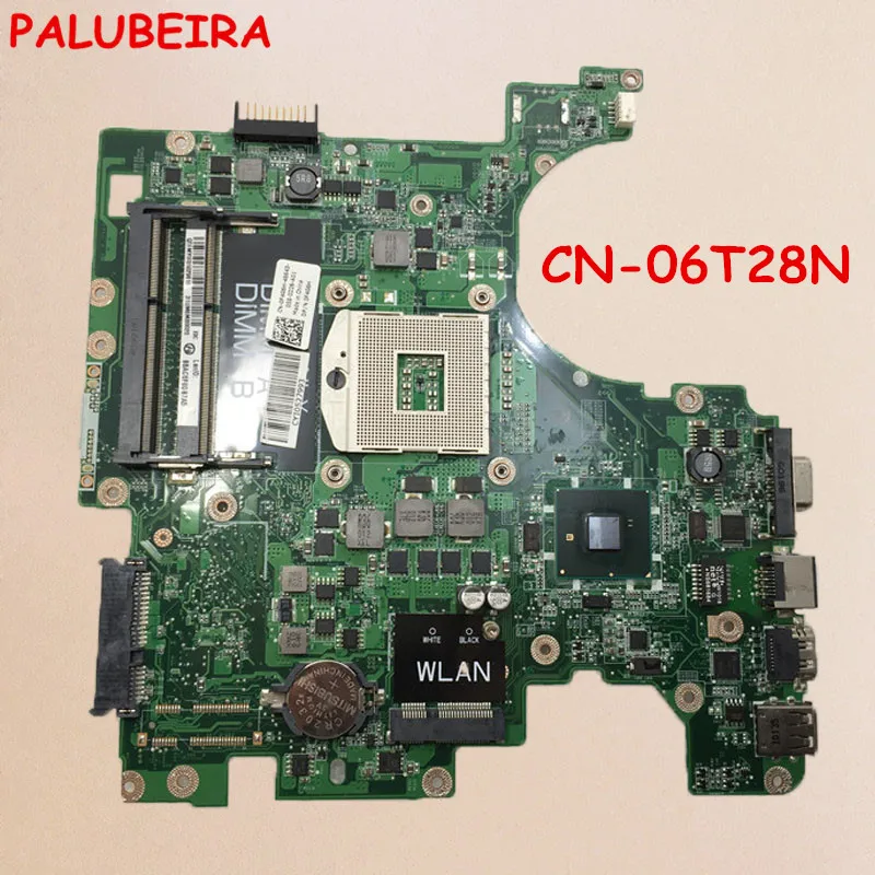 PALUBEIRA CN-06T28N 06T28N 6T28N для DELL Inspiron 1564 Материнская плата ноутбука DA0UM3MB8E0 бортовой HM55 DDR3 полностью протестирована