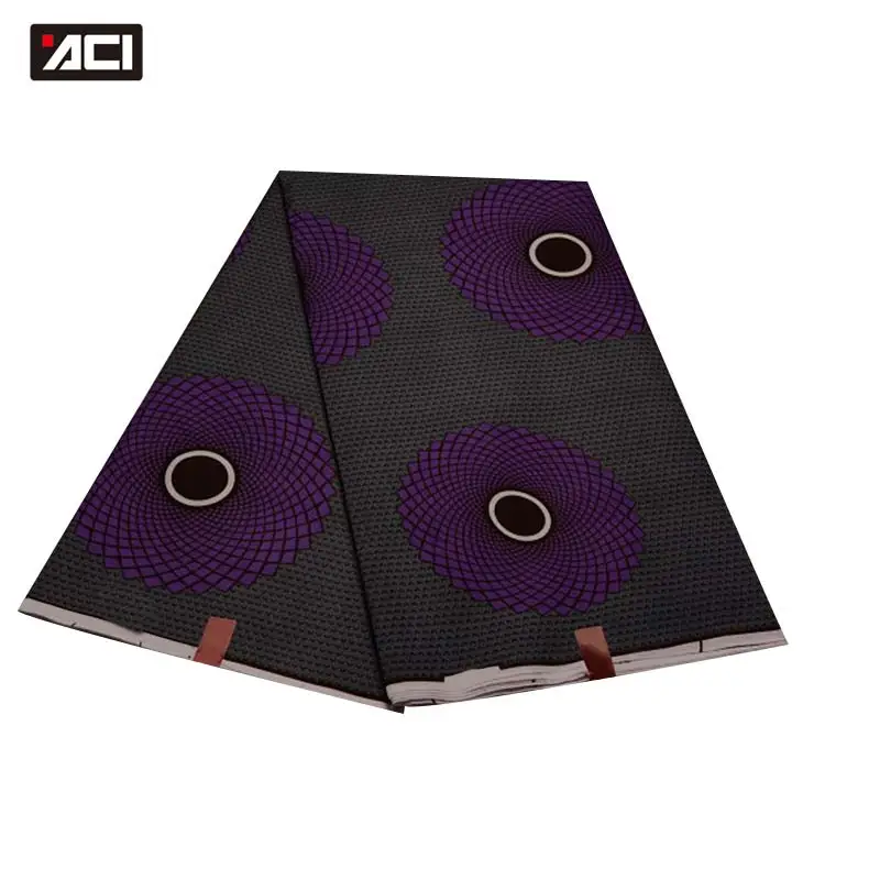 19030001 ACI африканская восковая штамповка ткань 3 ярдов/шт Tissu воск африканская ткань Анкара полиэстер понджи воск для батика для свадебного платья - Цвет: 19030001