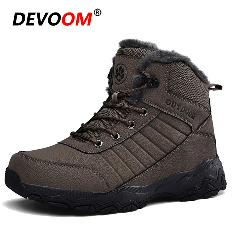 Зимняя уличная туристическая обувь для мужчин Водонепроницаемые тактические