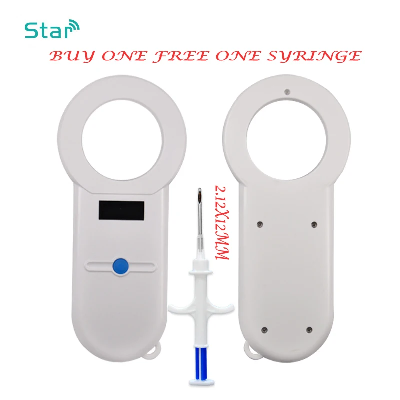 Чувствительный ISO11784/5 Цифровой животных RFID считыватель читатель микросхемы ISO