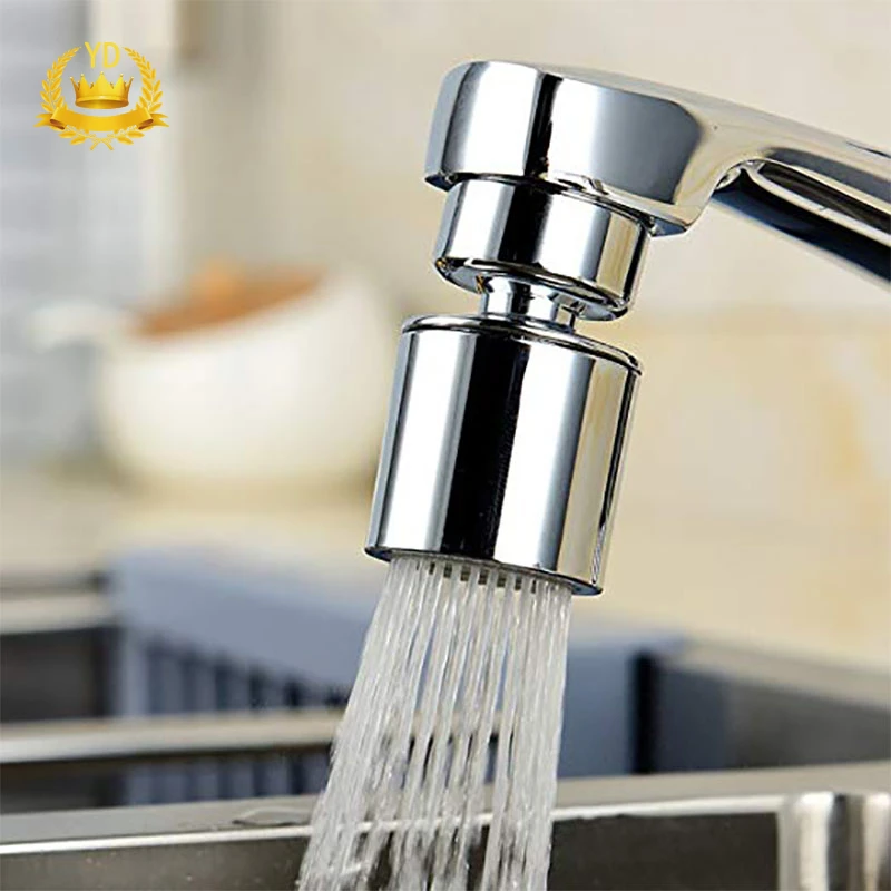 

360-Degree Swivel Water Faucet Kitchen Bathroom Water Saving Sink Faucet Faucet Aerator Taps