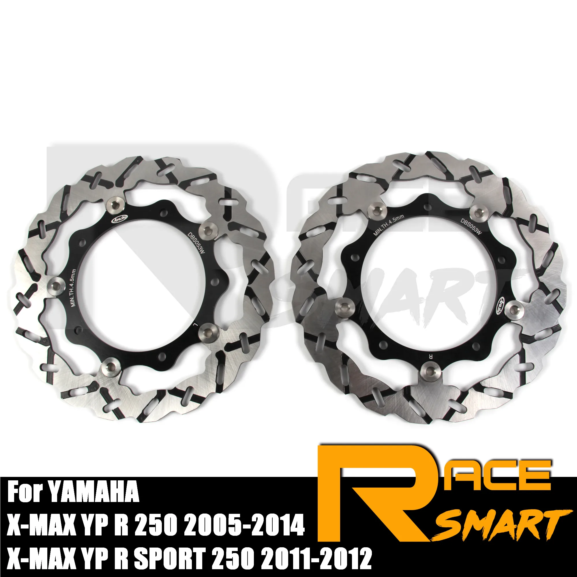 Мотоцикл CNC передние тормозные диски из нержавеющей стали тормозной ротор для