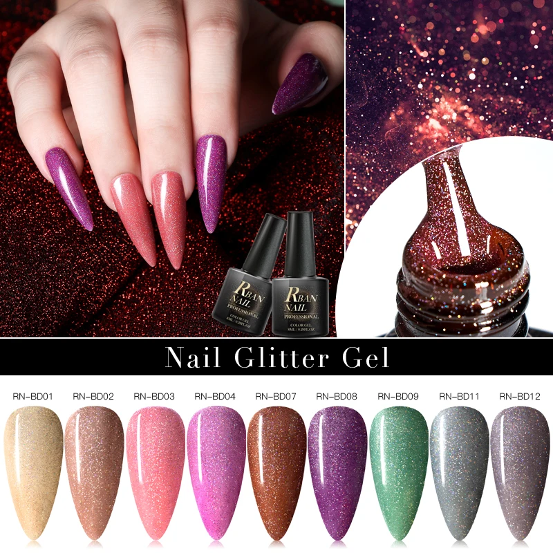 Гель лак для ногтей RBAN 8 мл|Гель ногтей| |