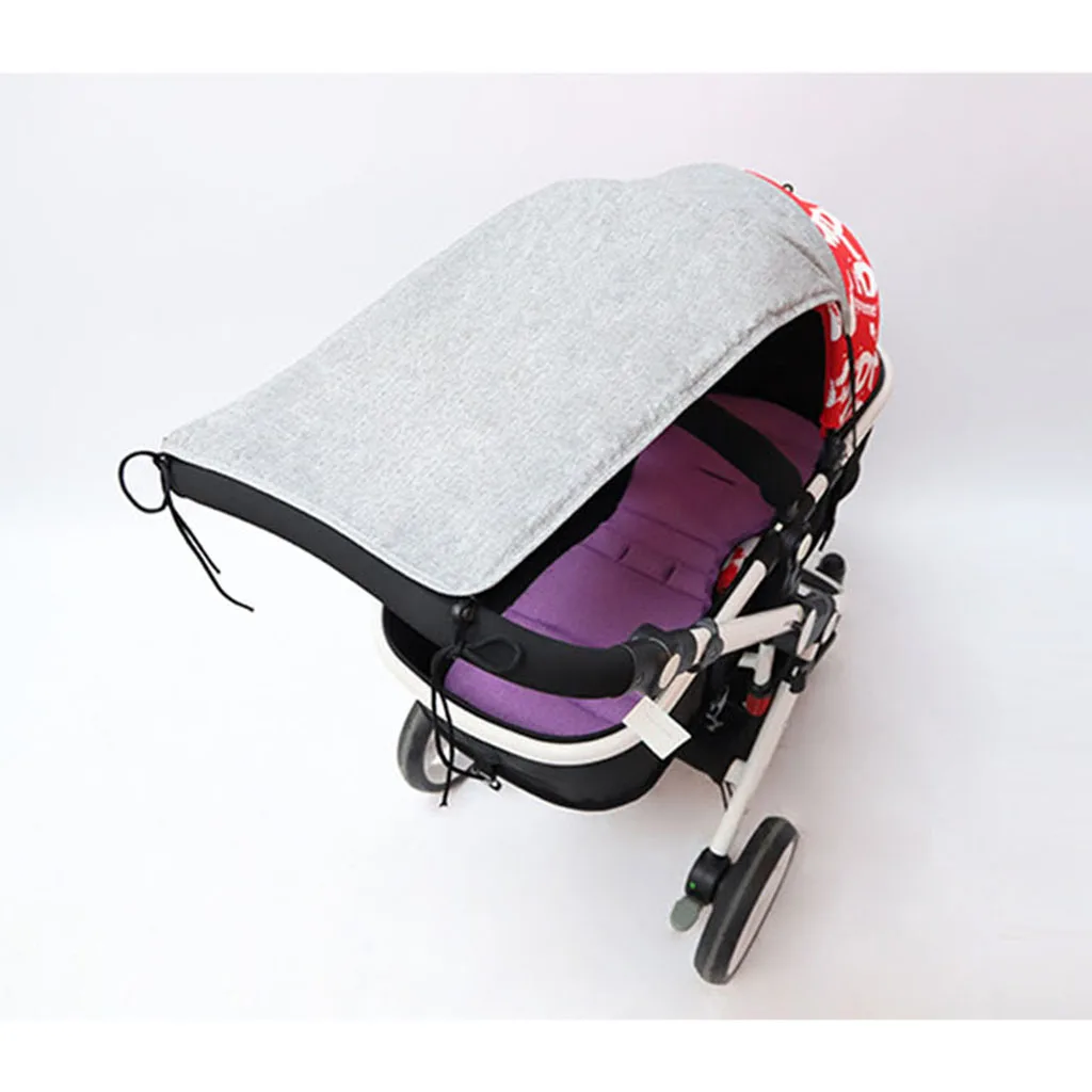 

Universal Baby Stroller Sun Cover Waterproof Pram Buggy UV Protection Sunshade Canopy for Prams Car Outdoor