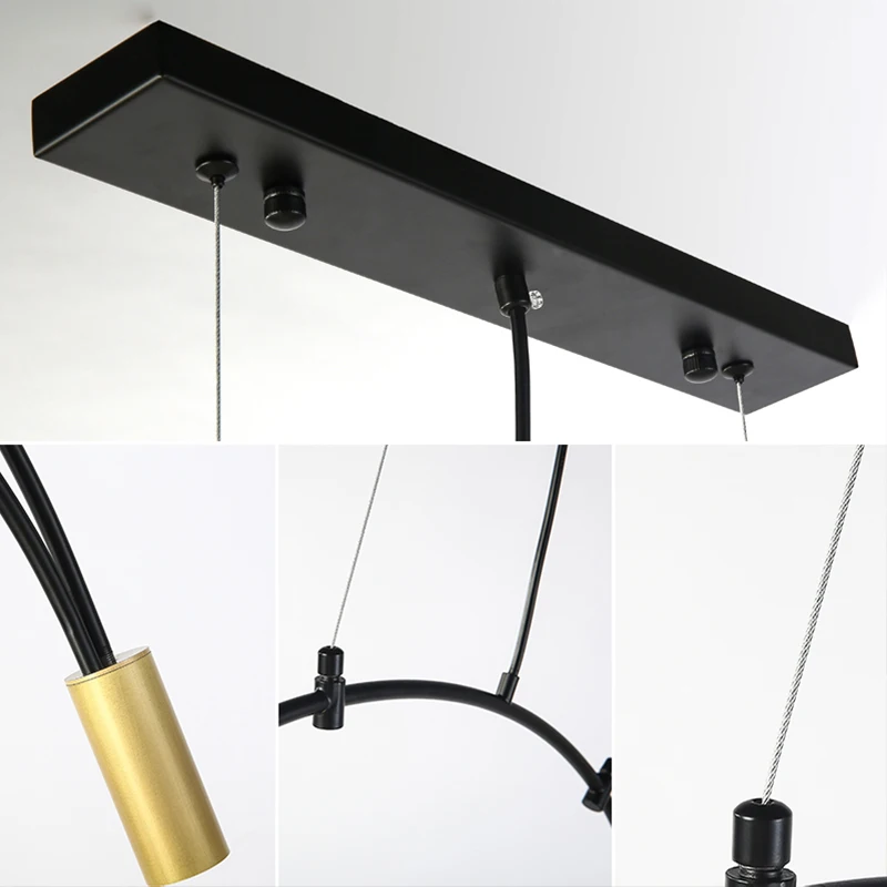 Современная Минималистичная Люстра для ресторана и бара Оригинальная