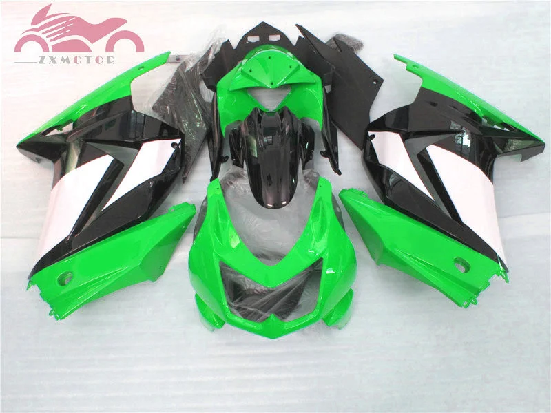 ABS впрыски обтекатели комплект для KAWASAKI 2008- Ninja250 ZX 250R двигатель дорога гоночная обтекаемая форма наборы EX250 08 09-14 зеленый кузов - Цвет: Лаванда