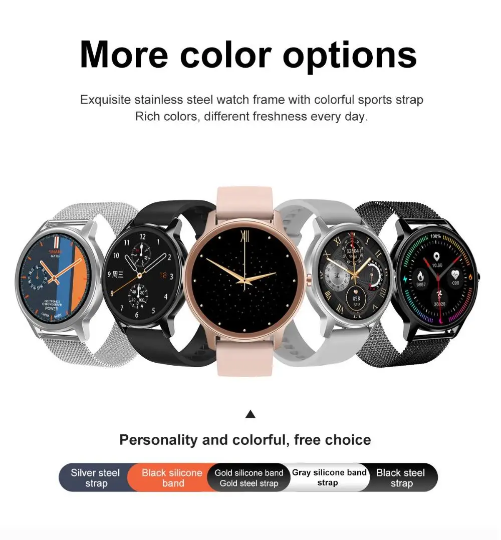 

DT56 Smart Watch Women Men Lovers bracelet IP67 Waterproof Heart Rate Blood Pressure Oxygen Sleep Monitor Fitness Tracker Watch