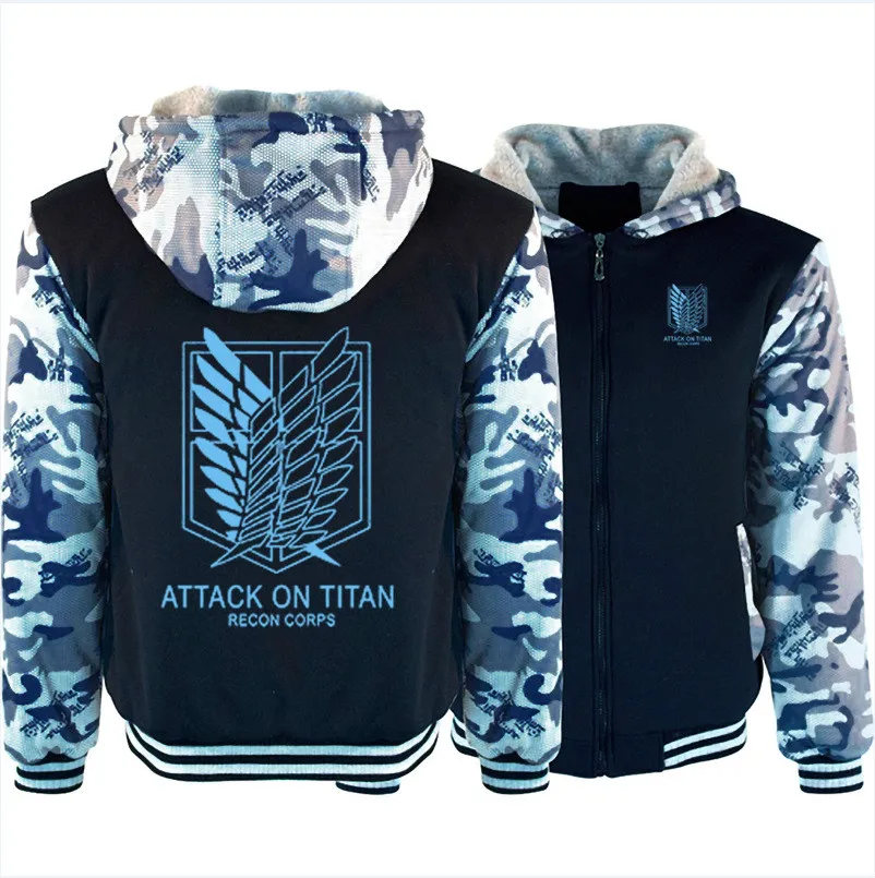 Для взрослых мужчин и женщин новая Толстовка Япония Аниме Атака Титанов Scout Regiment